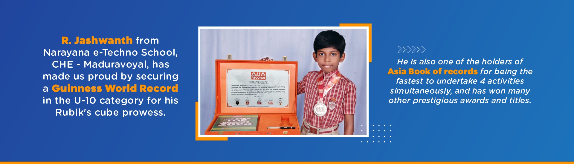 Narayana Celebrating of Sports